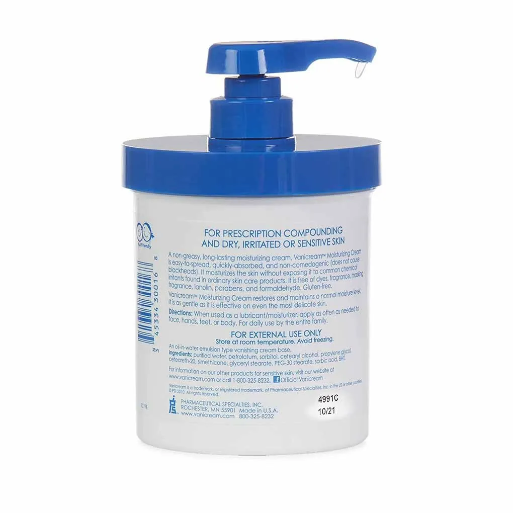 Vanicream Skin Cream 16 oz w/pump - Image 2