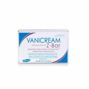 Vanicream Z-Bar Medicated Cleansing Bar